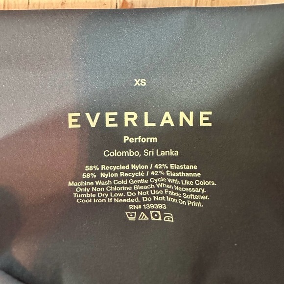 Everlane Perform High Rise Navy Blue with Pockets Legging Size XS - Picture 8 of 9